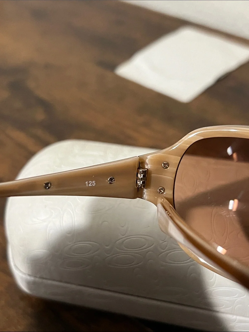 Oakley belong 05-915 54[]14 Women's Brown Gradient Lens Sunglasses